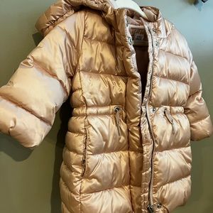 Rose Gold Baby/Toddler Winter Puffer Coat